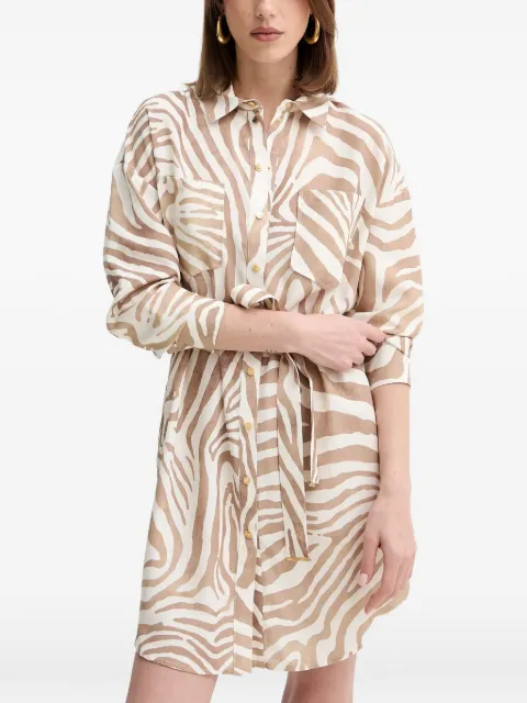 MARCIANO by GUESS vestido corto con animal print