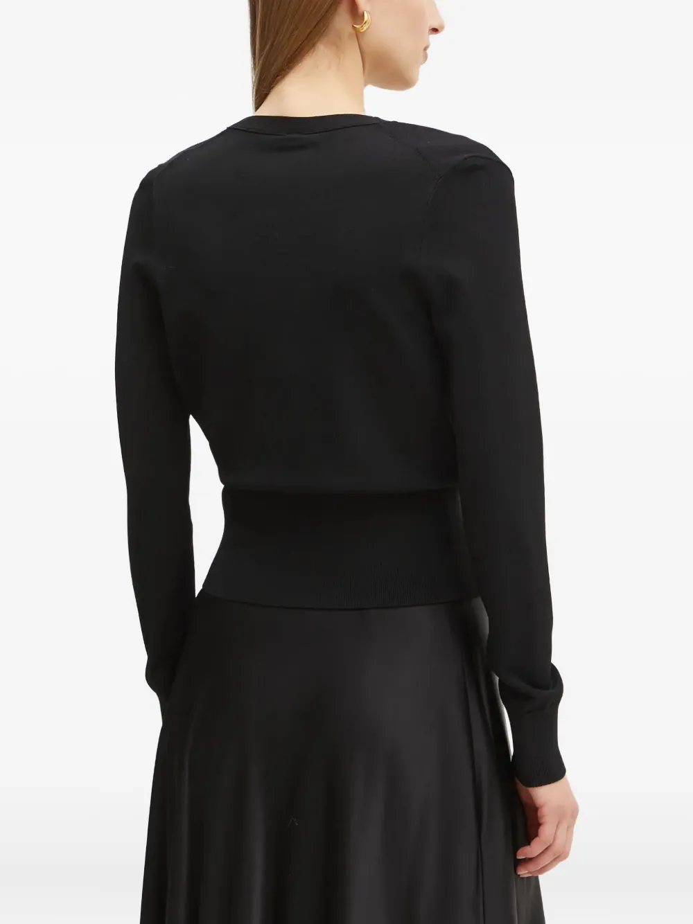 Marciano V-neck Top In Black