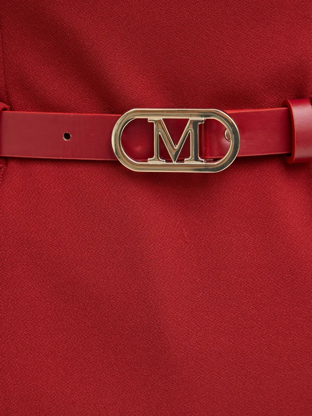 Marciano Masha Belted Mini Dress In Red