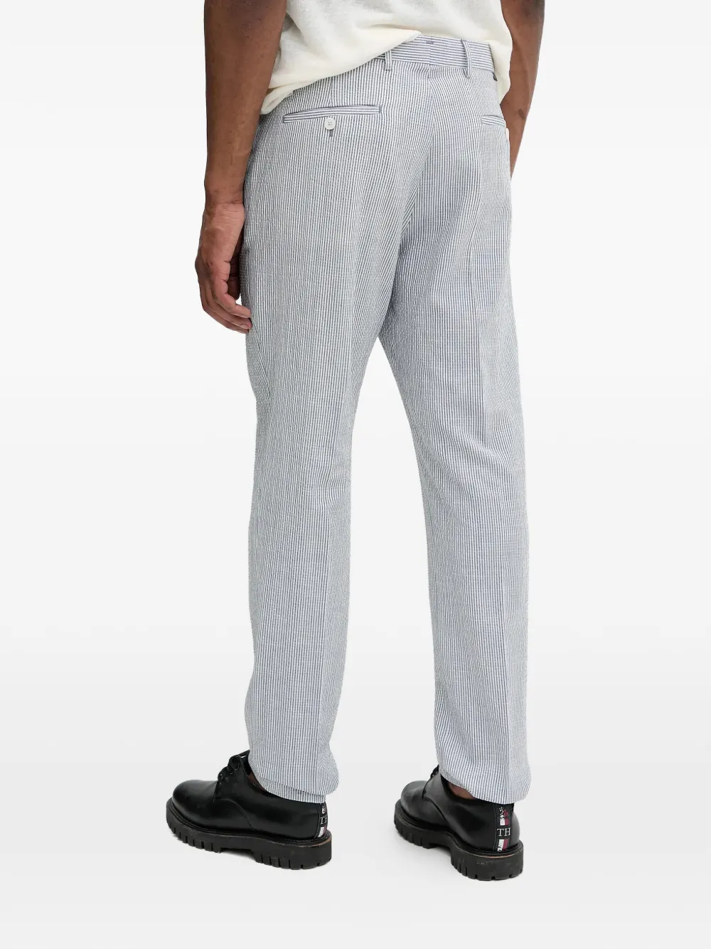 MARCIANO by GUESS Gestreepte plooibroek Blauw