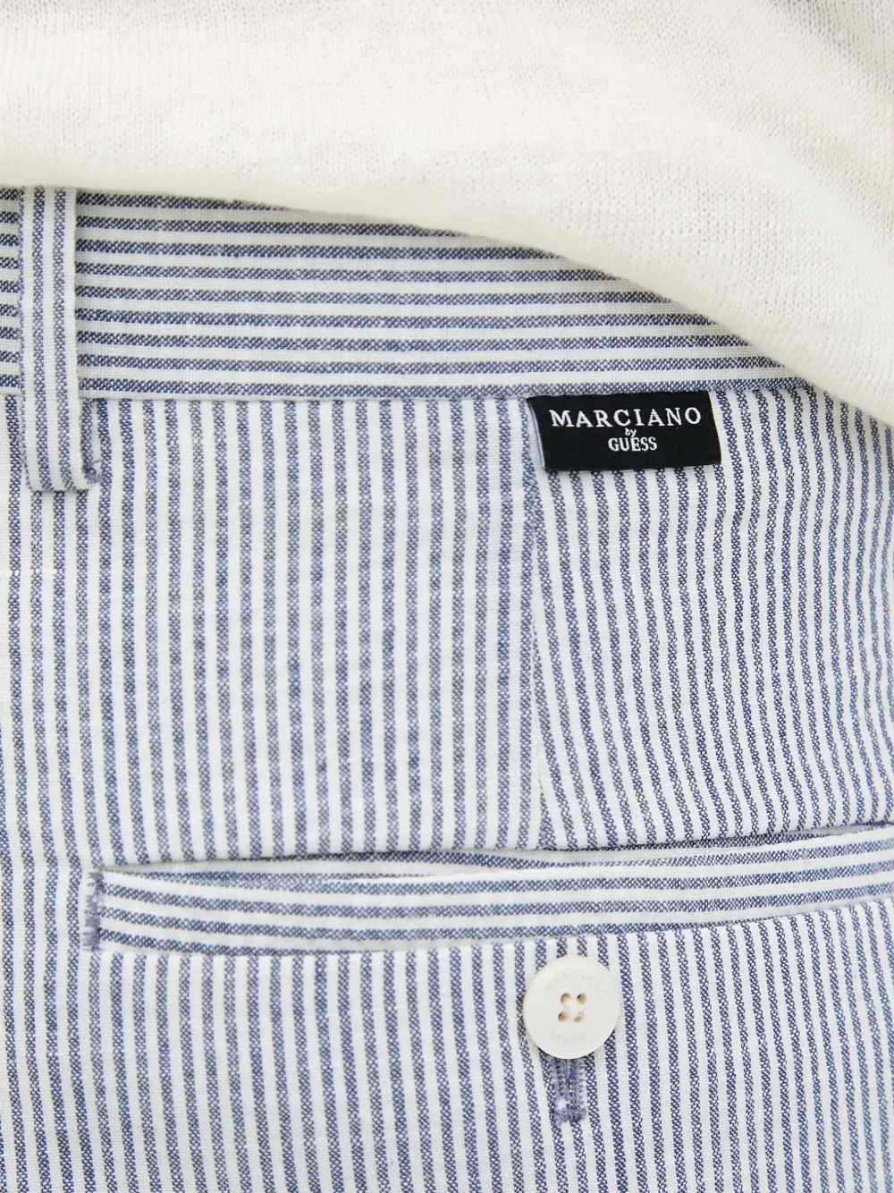 MARCIANO by GUESS Gestreepte plooibroek Blauw