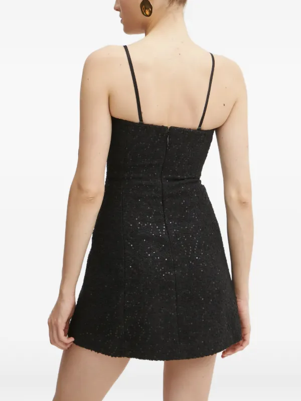 guess black sequin dress Shimmer and Slay: Guess Black Sequin Bodycon Dress
