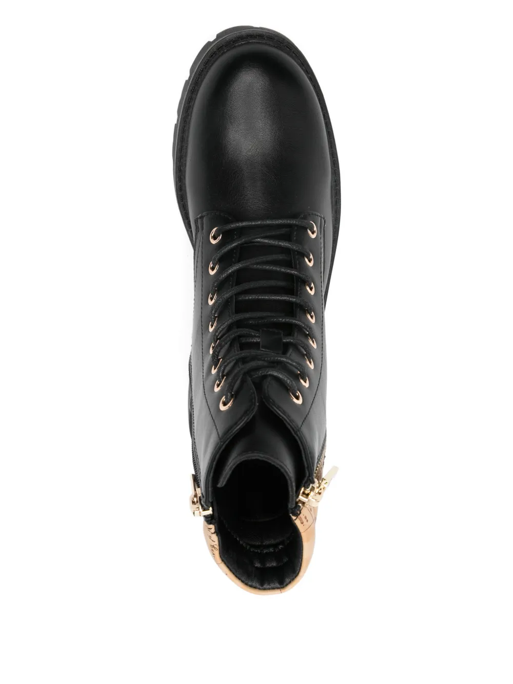 Alviero Martini 1° Classe 40mm Lace-up Combat Boots In Multi
