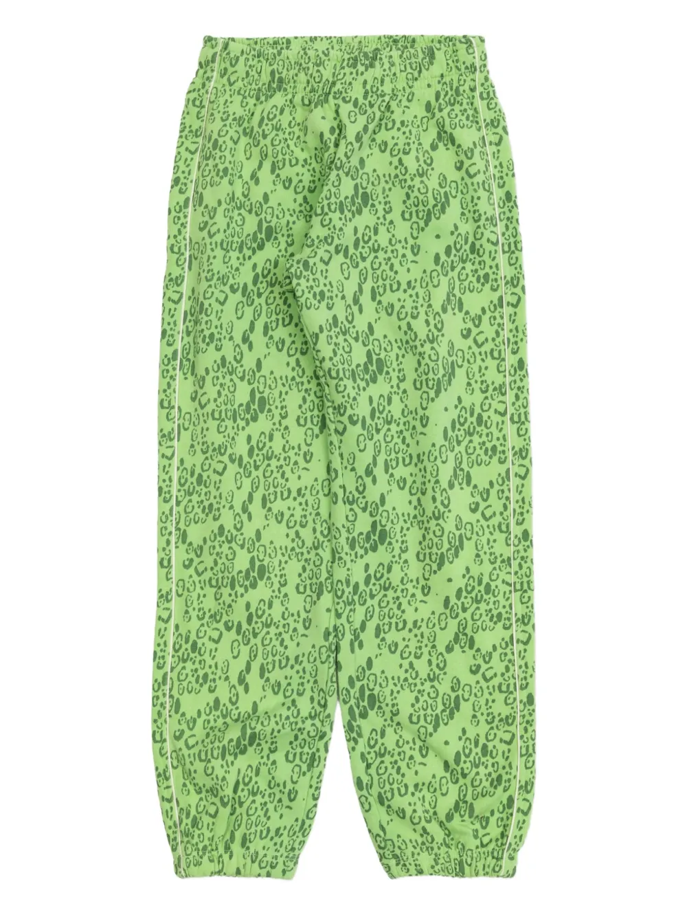 Mini Rodini leopard-print track pants | verde | Image 1