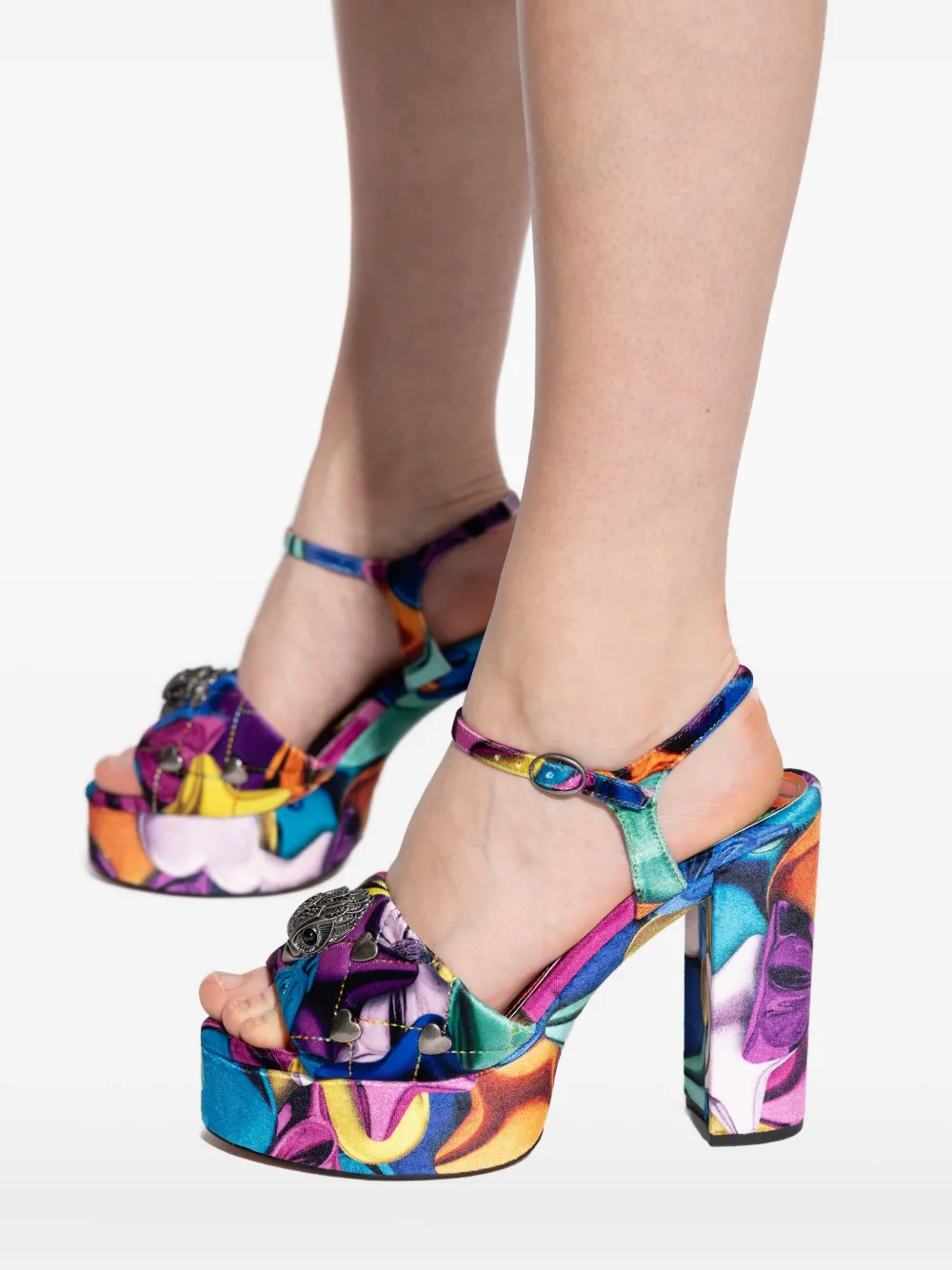 Kurt Geiger 135mm Kensington Pumps In Multi
