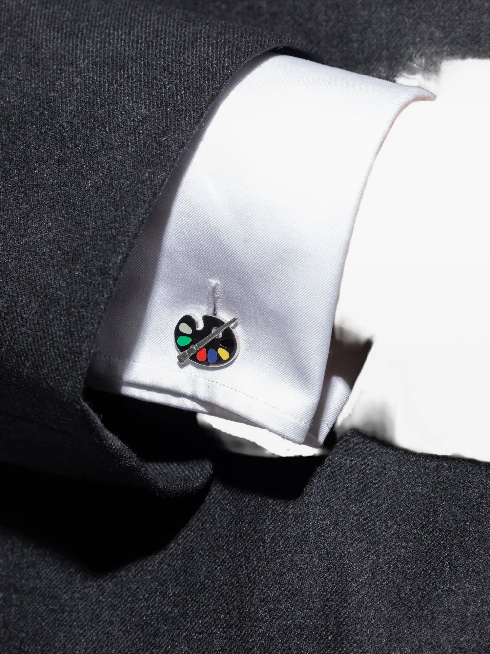 Paul Smith Paint Palette cufflinks - Argento