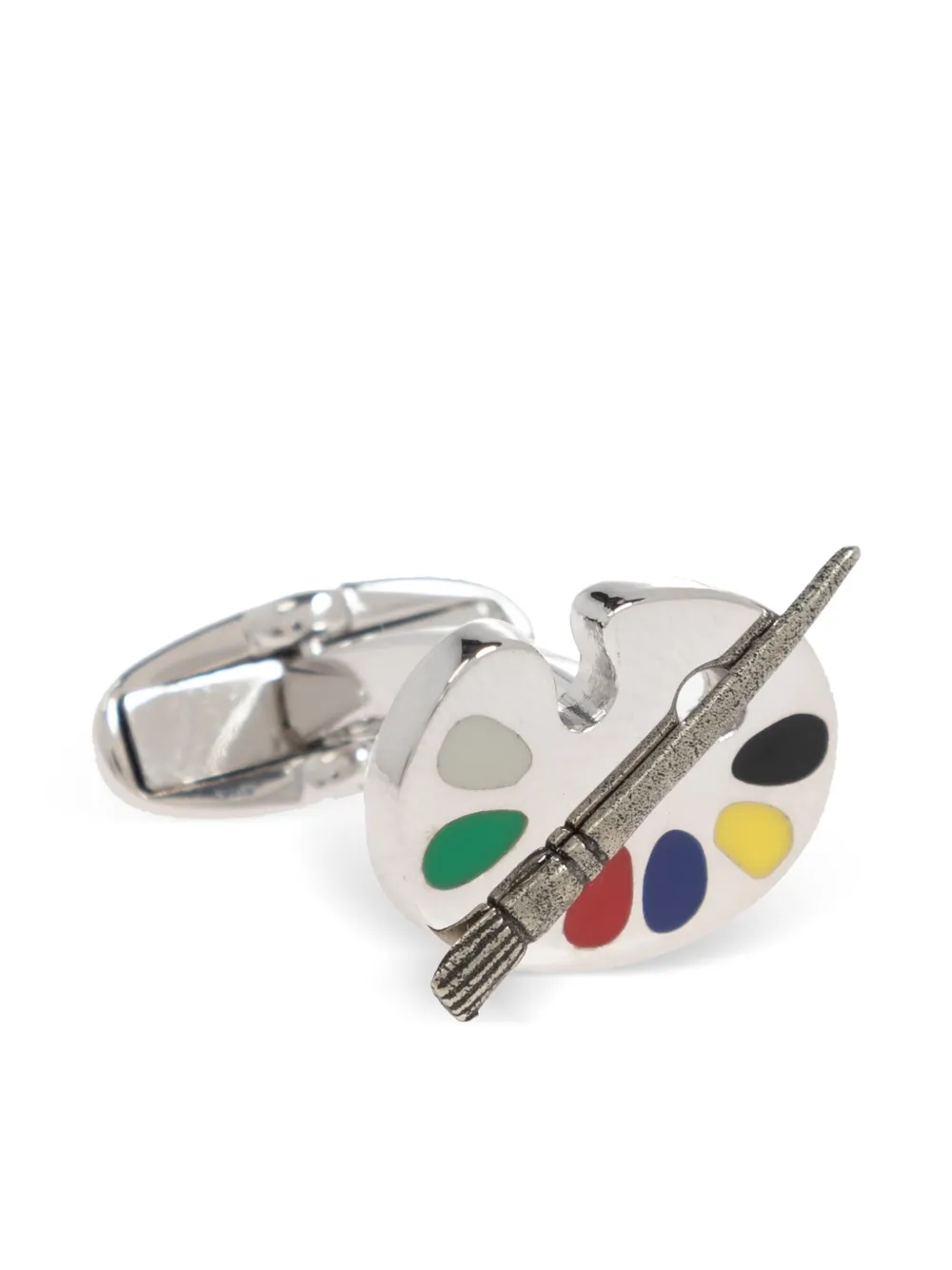 Paul Smith Manchetknopen met verfpalet Zilver