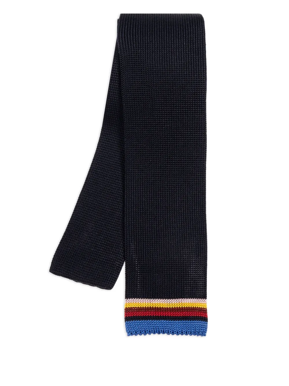 Paul Smith cravate rayée en soie | bleu | Image 1