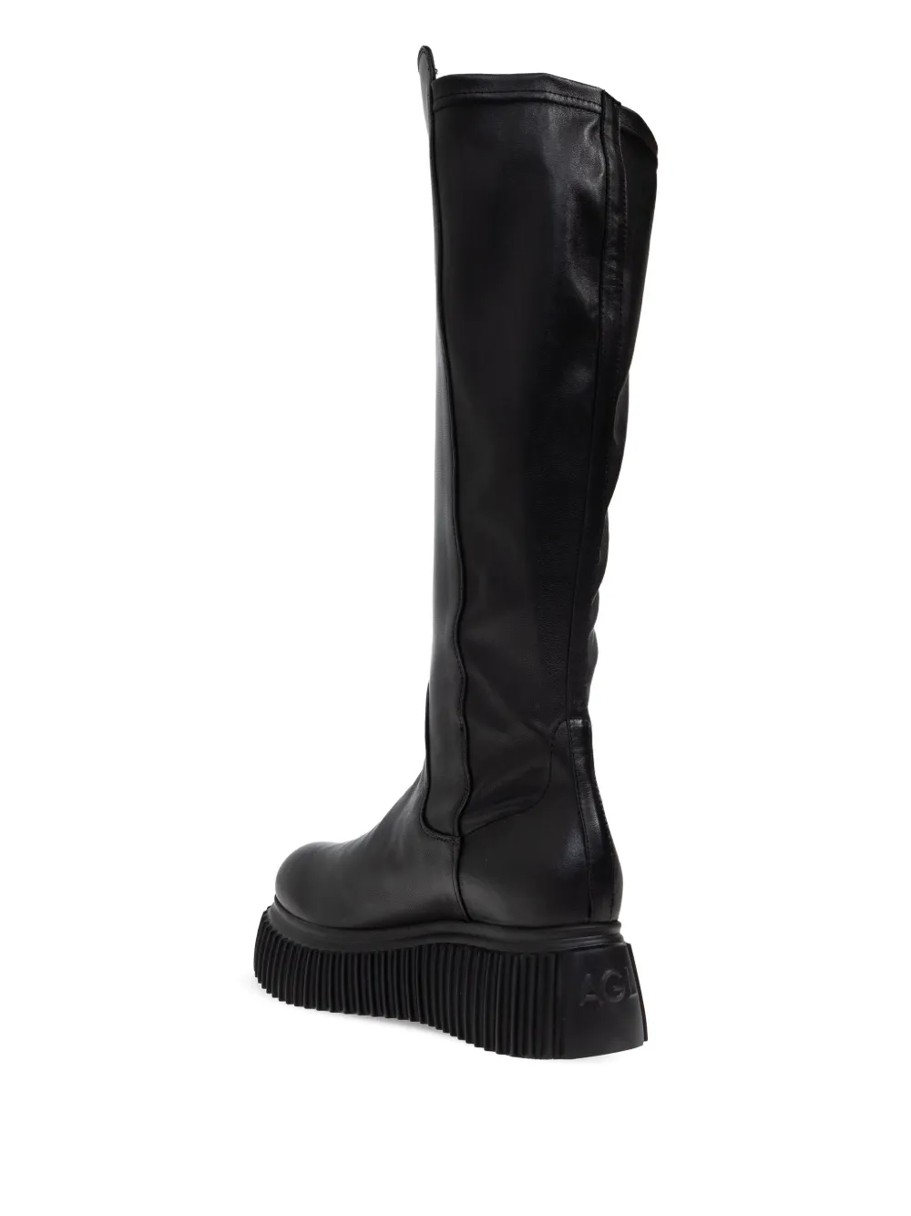 Agl Attilio Giusti Leombruni Gloria Platform Boots In Black