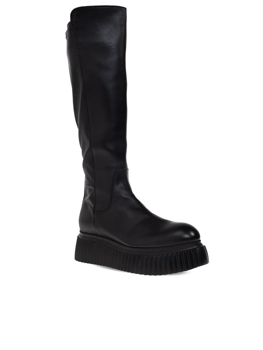 Agl Attilio Giusti Leombruni Gloria Platform Boots In Black