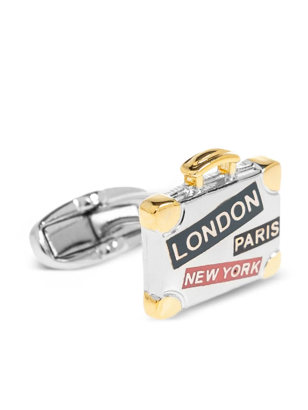 Paul Smith Suitcase manchetknopen Zilver