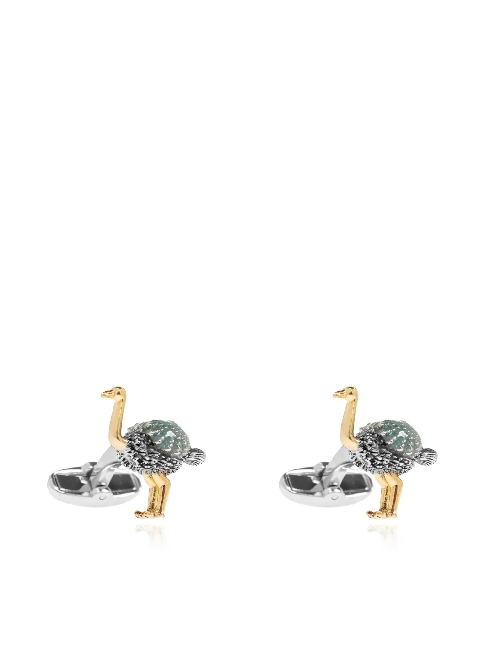 Paul Smith Bird Cufflinks In Gold
