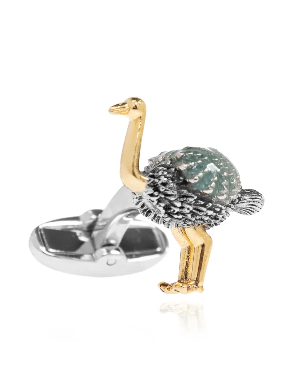 Paul Smith Bird Cufflinks In Gold