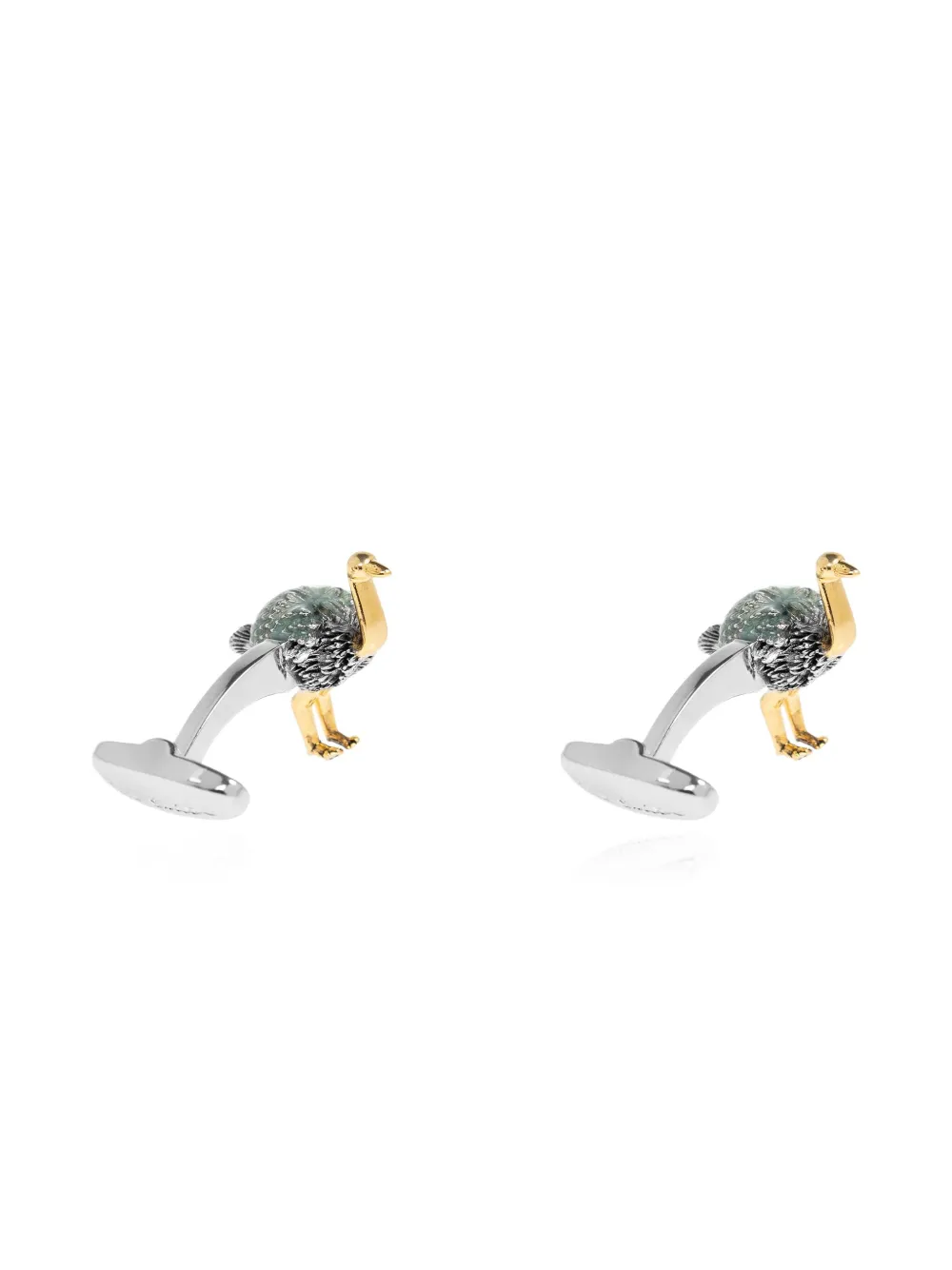 Paul Smith Bird Cufflinks In Gold