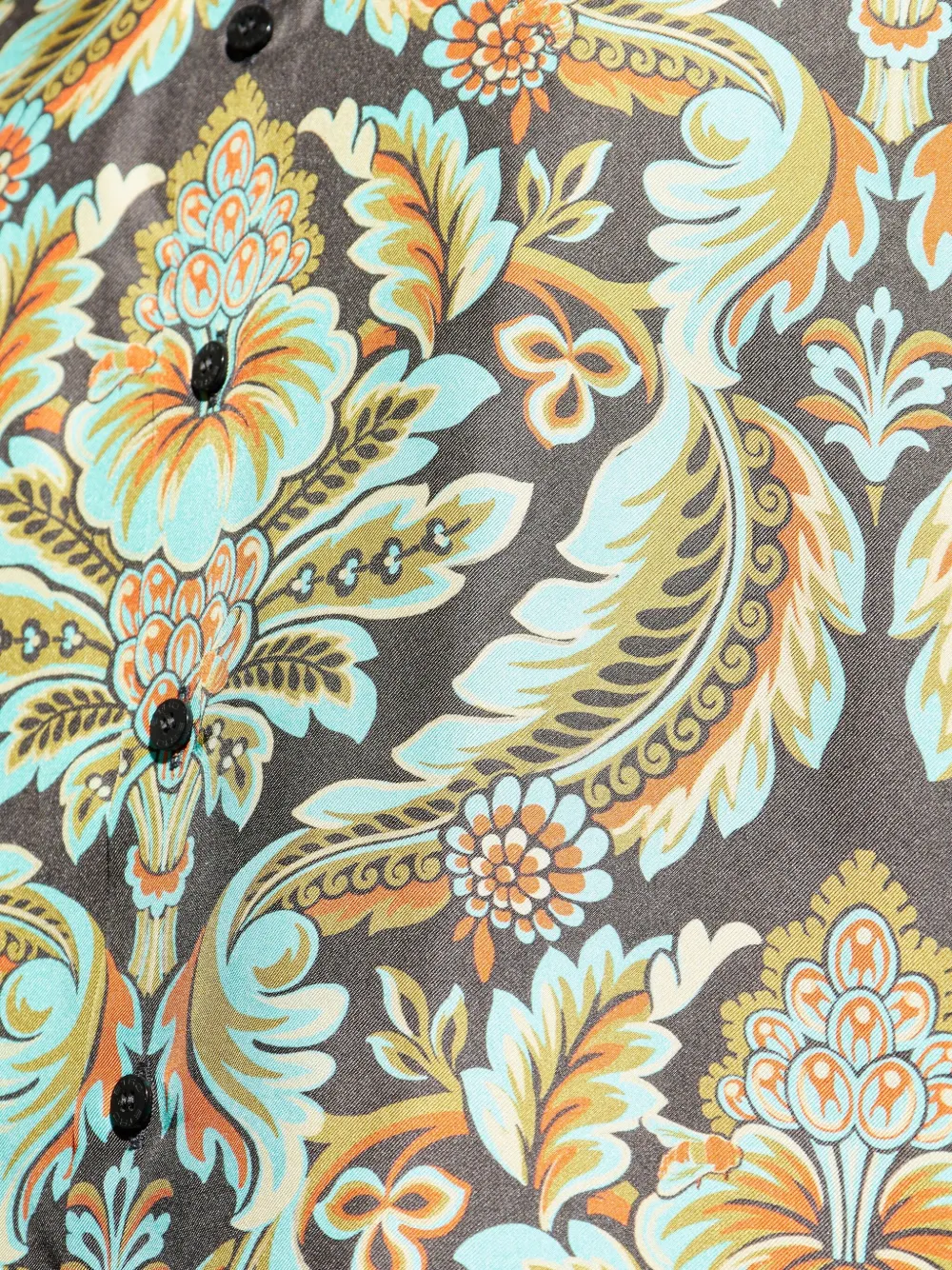 ETRO Overhemd met paisley-print Groen