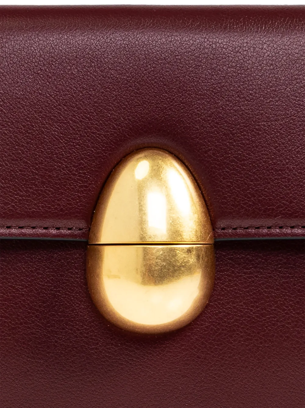 Neous Phoenix Rectangular-shape Clutch Bag In Burgundy