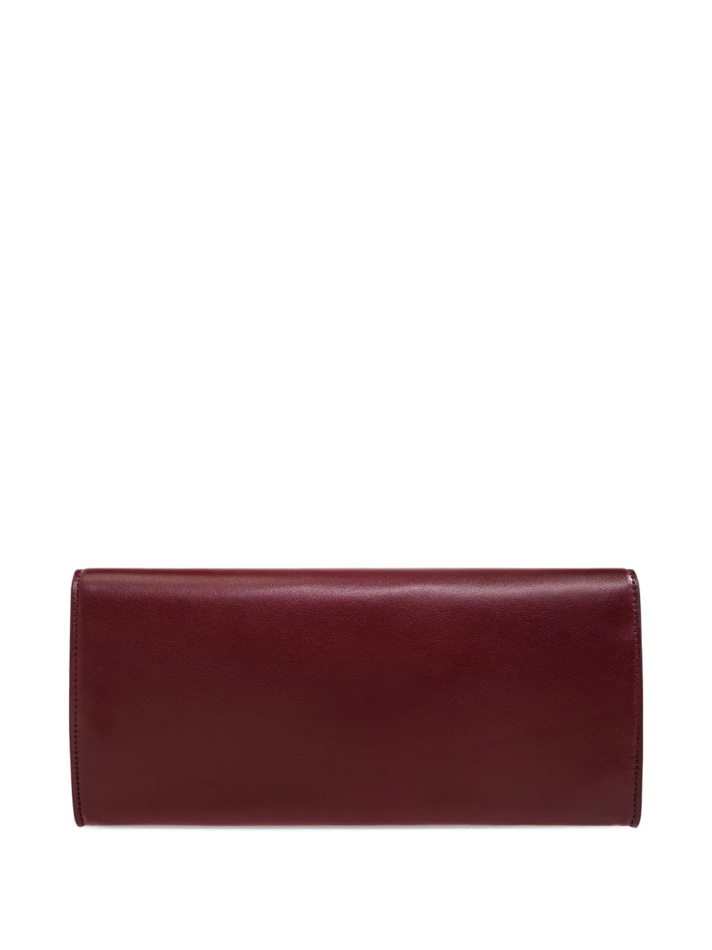 Neous Phoenix Rectangular-shape Clutch Bag In Burgundy