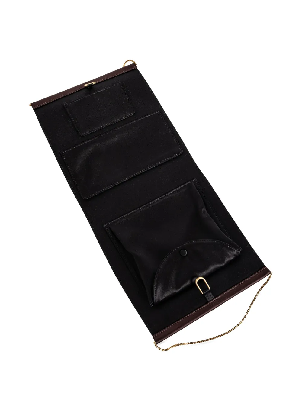 Neous Chain-handle Tote Bag In Burgundy