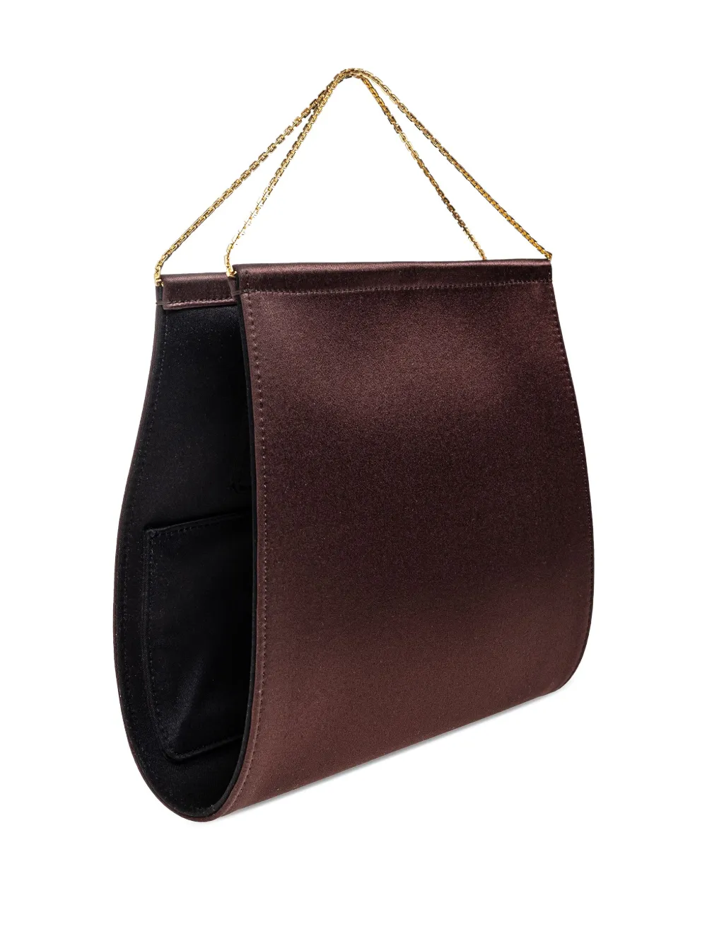Neous Chain-handle Tote Bag In Burgundy