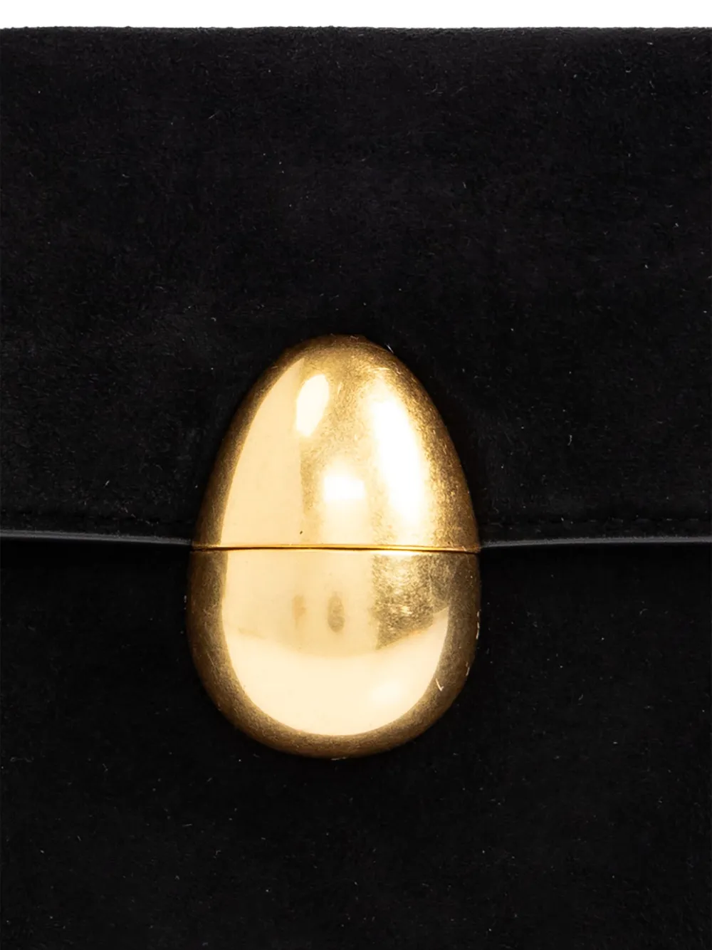 Neous Phoenix Suede Clutch In Black