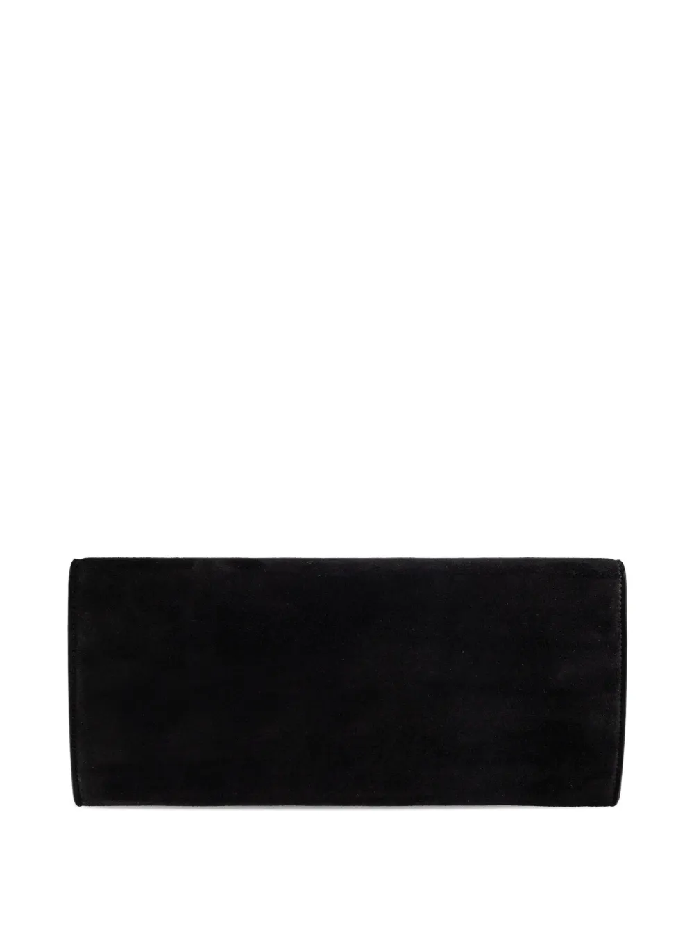 Neous Phoenix Suede Clutch In Black