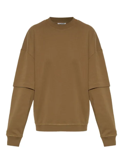 DARKPARK Troy layered long-sleeve sweatshirt