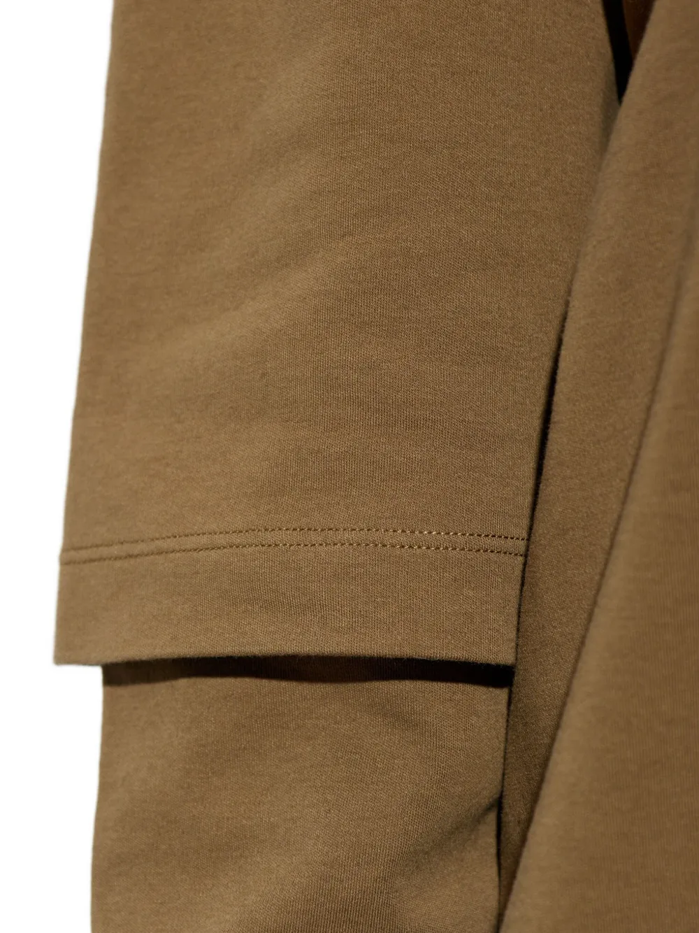 Darkpark Troy Layered Long-sleeve Sweatshirt In Animal Print