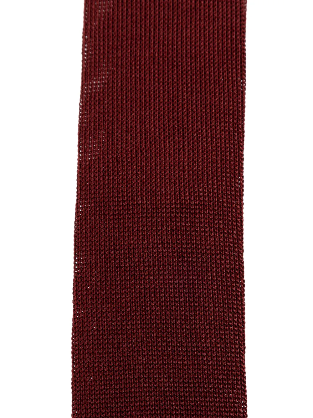 Paul Smith Gestreepte zijden stropdas - Rood