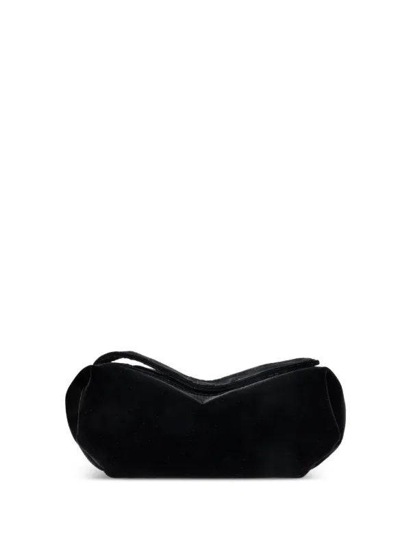 Neous Ara Velvet Tote Bag in Black