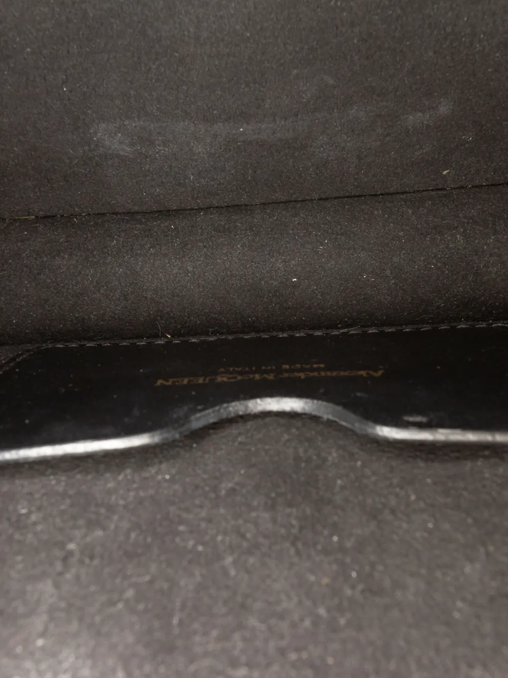 Pre-owned Alexander Mcqueen 2018-2024 Mini Leather Skull Lock Top Handle Bag Satchel In Green