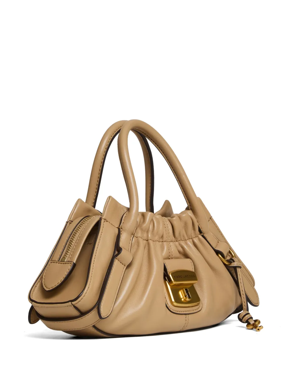  Marc Jacobs Small Christina Leather Tote Bag - Neutrals 