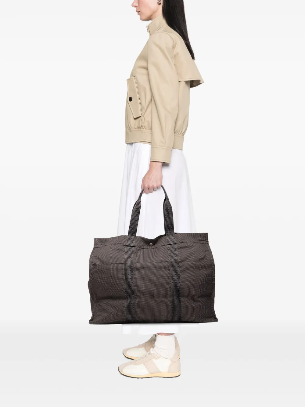 Hermès Pre-Owned tote Herline GM de lona del siglo XX | Estilos de archivo | Image 2