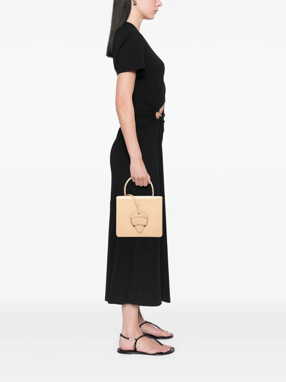 Pre-owned Loewe 2015-2025 Leather Barcelona Satchel In Brown