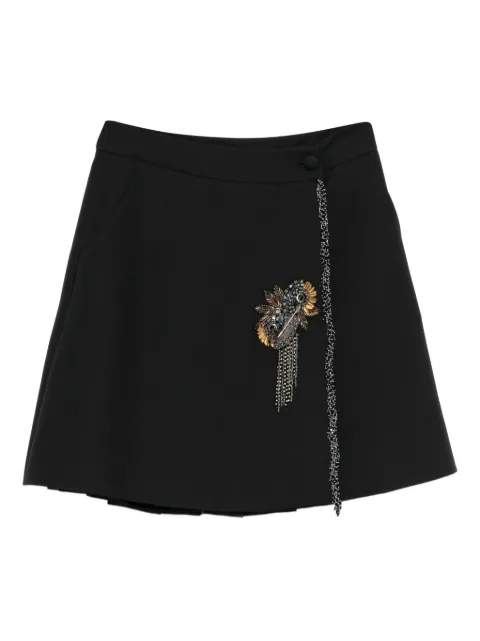 Dice Kayek crystal-embellished skirt