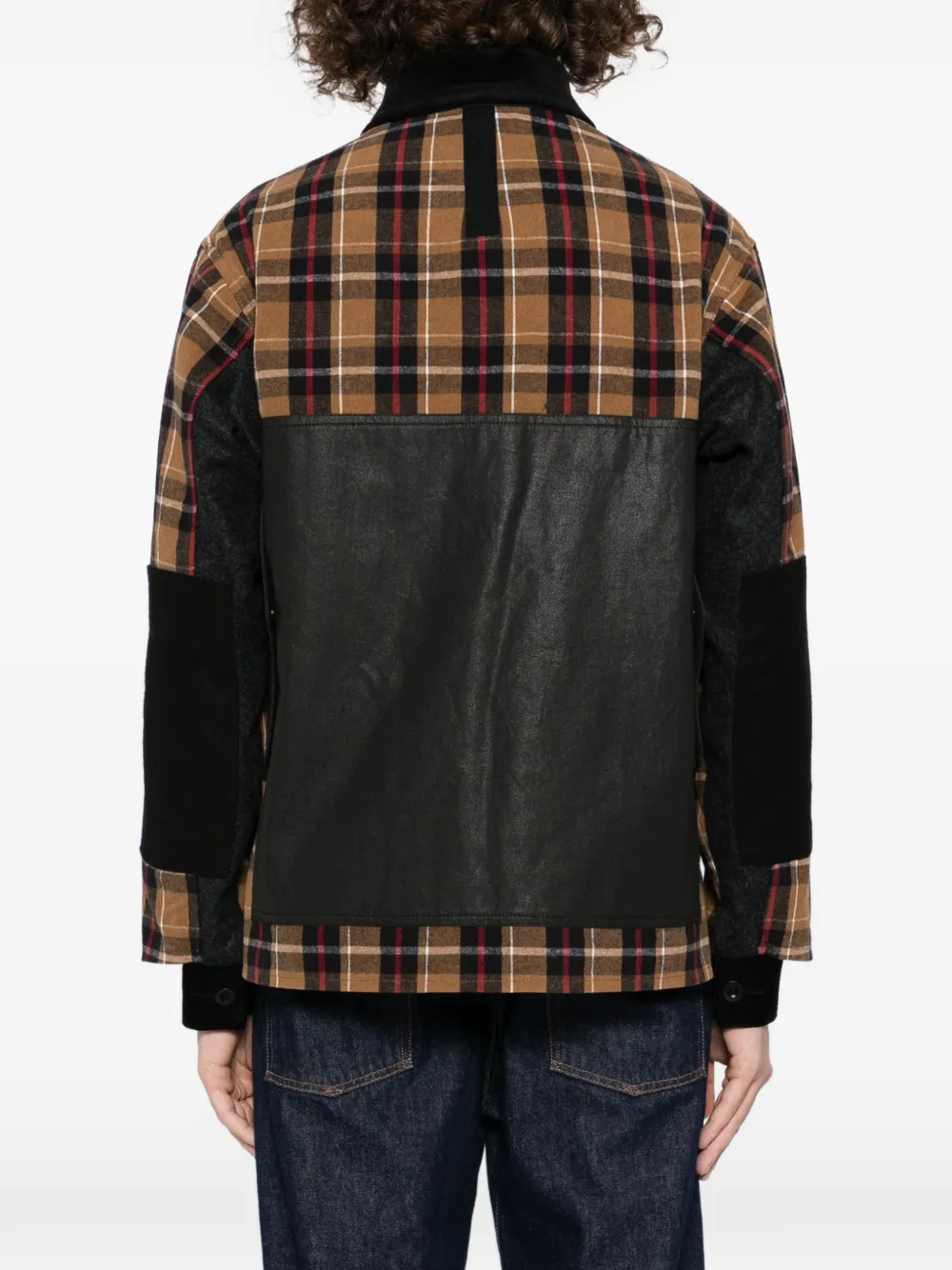 Junya Watanabe MAN x Filson geruit flanellen jack Beige