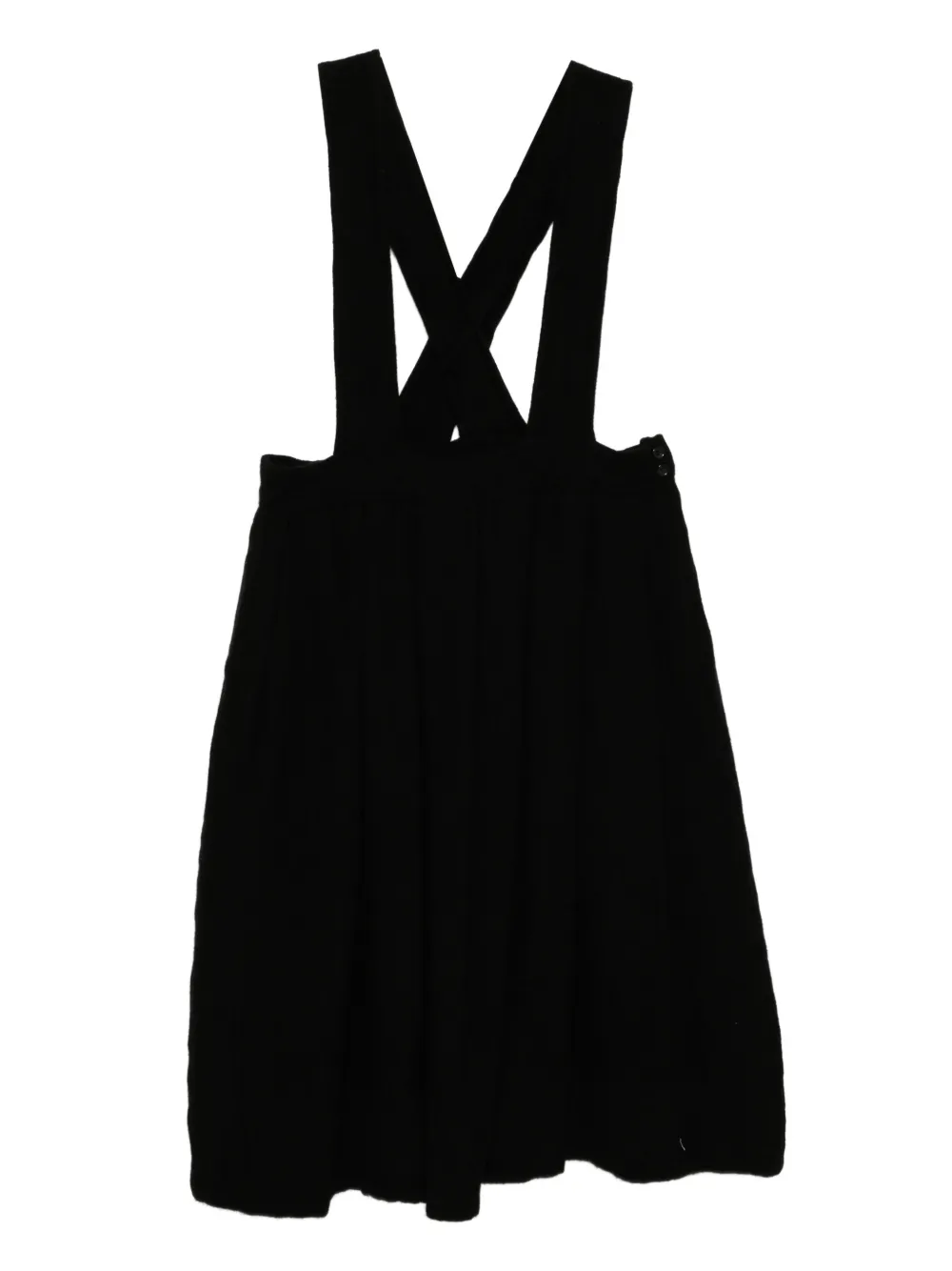 Black Comme Des Garçons pleated skirt - Nero