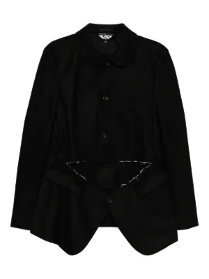 Black Comme Des Garçons スタッズ シングルジャケット | ブラック