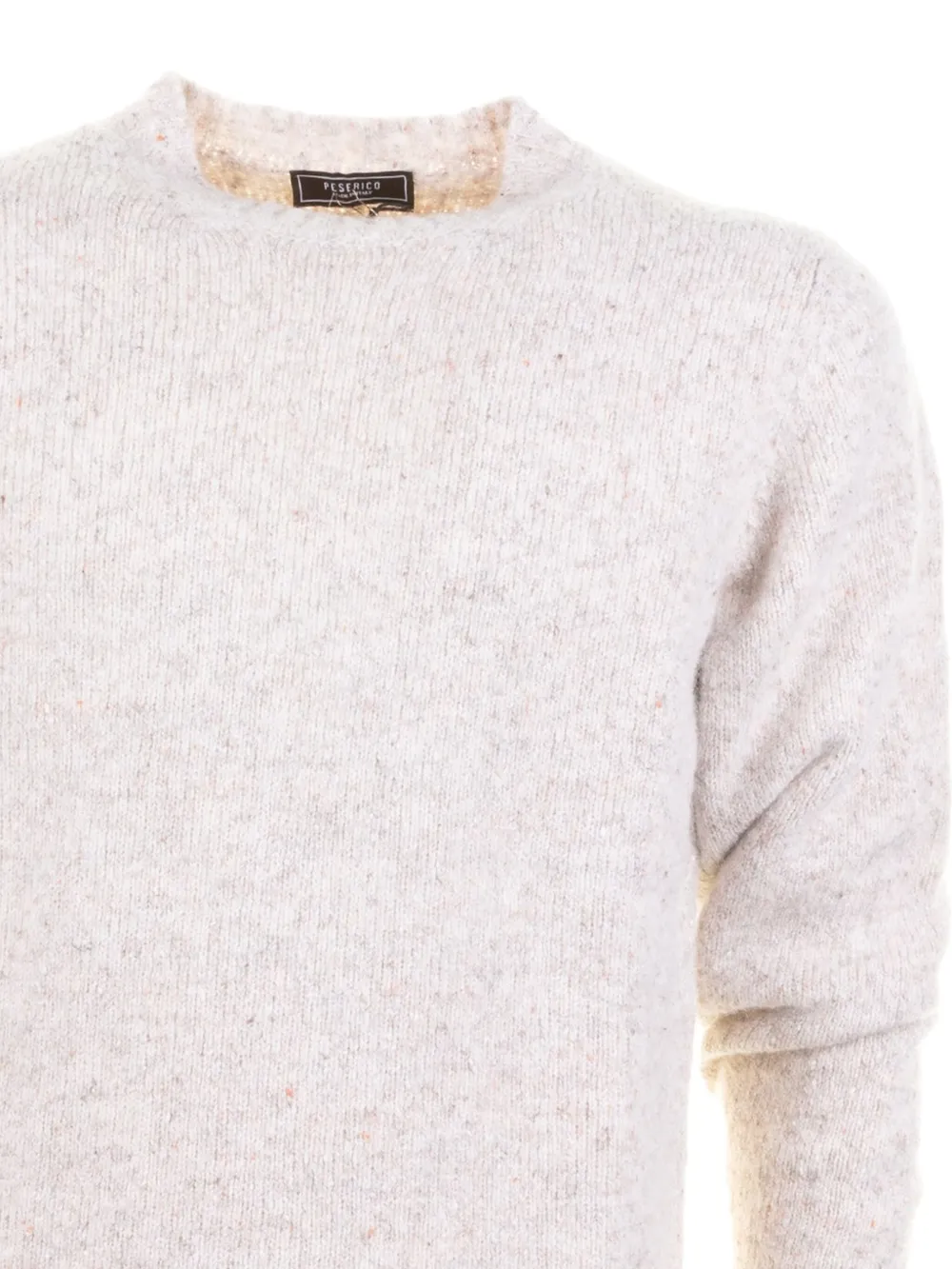 Peserico ribbed knit sweater - Beige