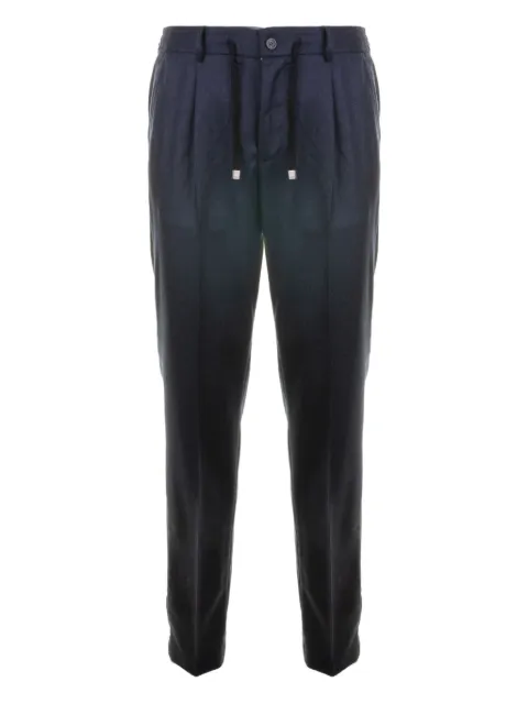 Peserico drawstring flanella trousers