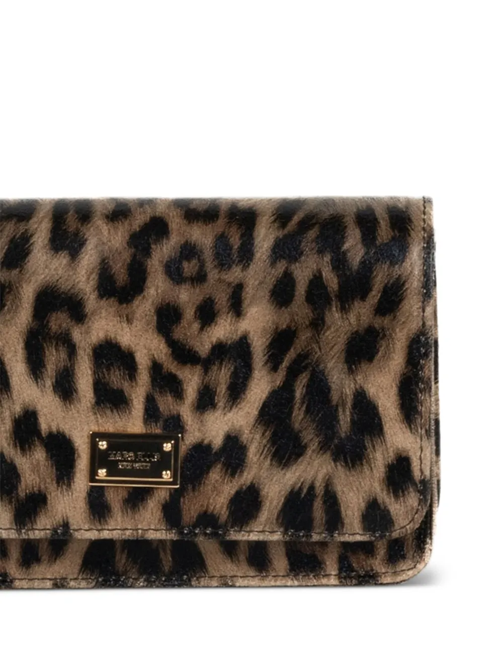 Marc Ellis leopard-plaque clutch bag | Image 2