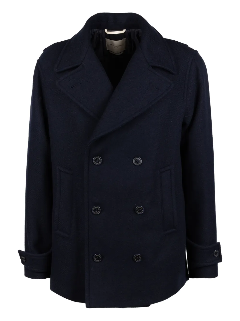 BROOKSFIELD button double-breasted coat | Blue | Image 1
