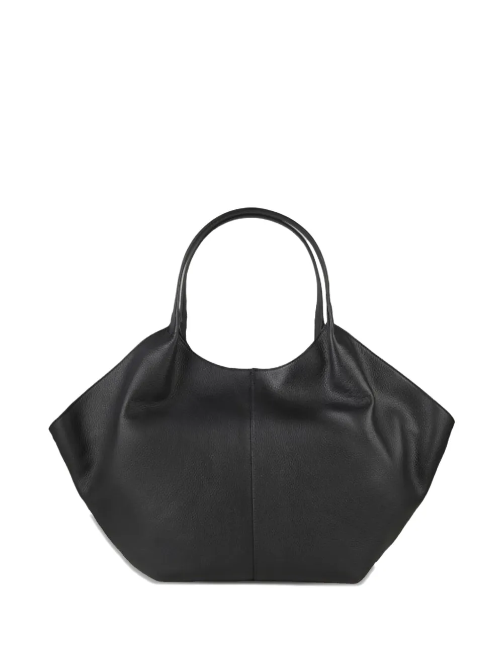 Alexander Smith Large Rachel leather shoulder bag - Zwart