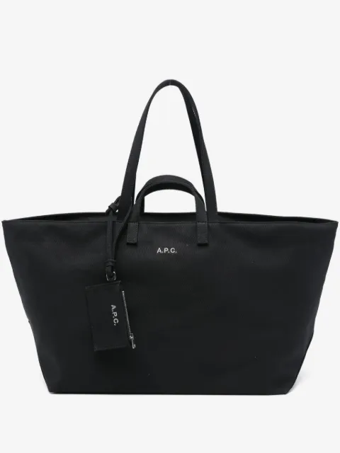 A.P.C. Le Drummer Toile tote bag