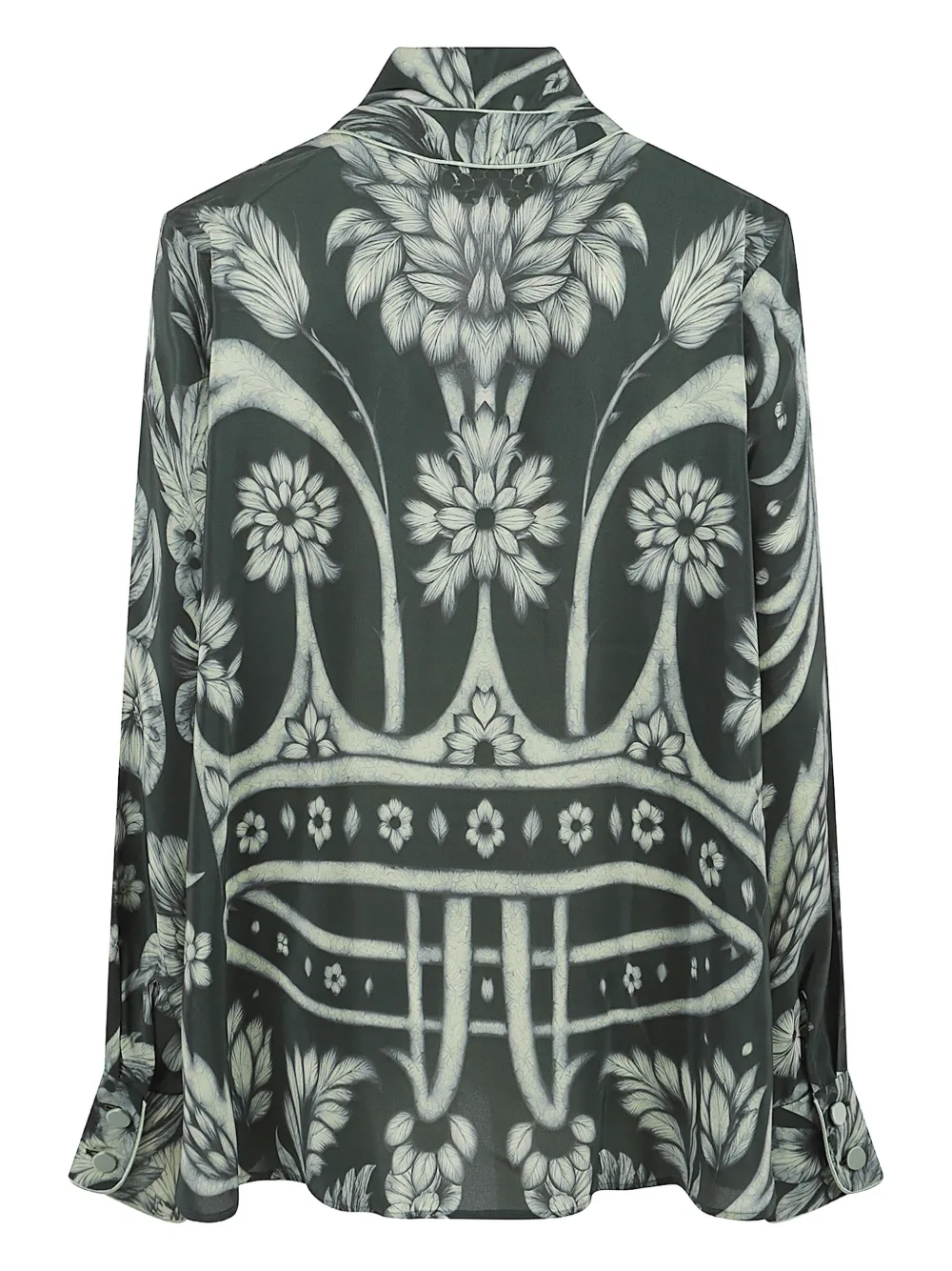 F.R.S For Restless Sleepers Blouse met bloemenprint - Grijs