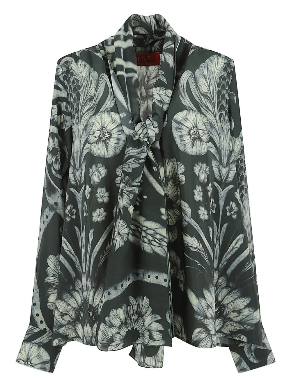 F.R.S For Restless Sleepers floral-print shirt - Grigio
