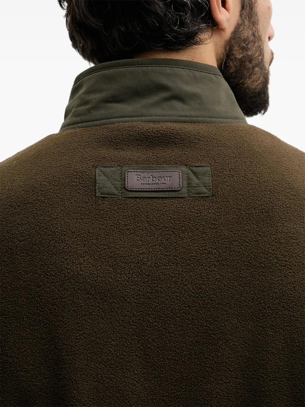 Barbour Lowich jack met rits Bruin