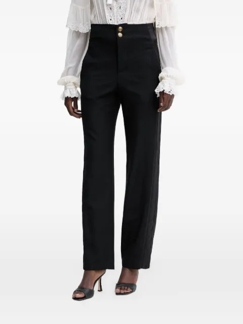 TWINSET pantalones de vestir con panel lateral