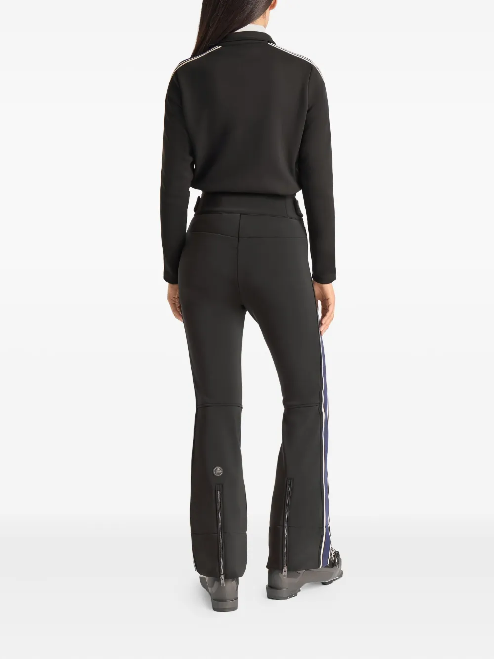 Fusalp Elancia Side-stripe Ski Trousers In Black