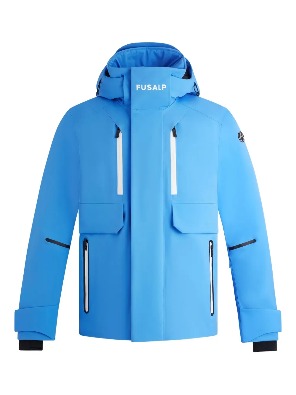 Fusalp John hooded multiple-pockets ski jacket | Blue | Image 1