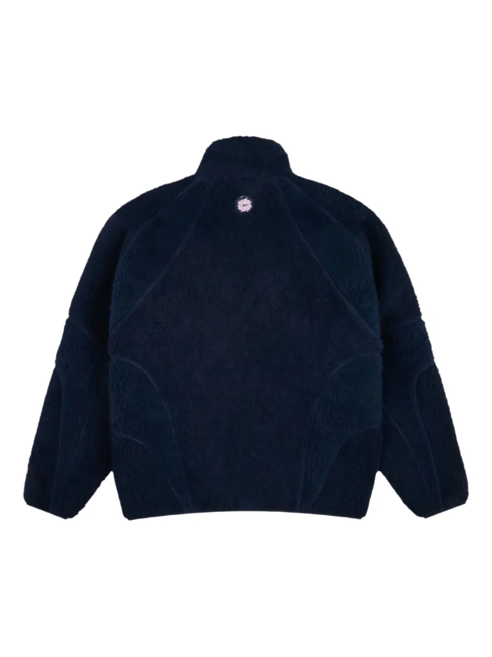 BROKEN PLANET zip-up sweater - Blauw